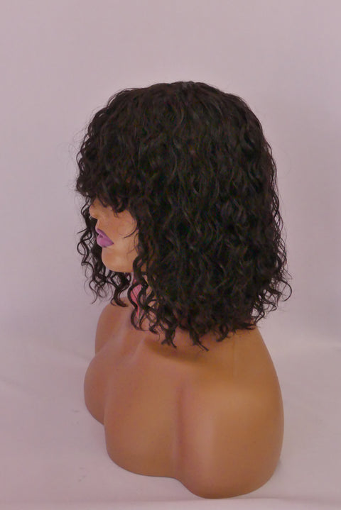 Fringe Waterwave Wig