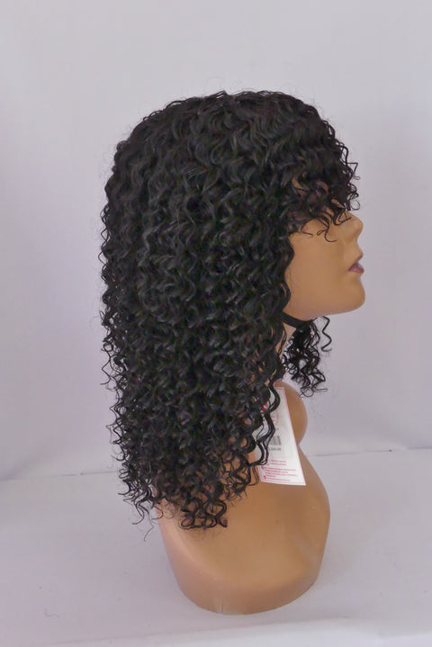 Fringe Curly Wig