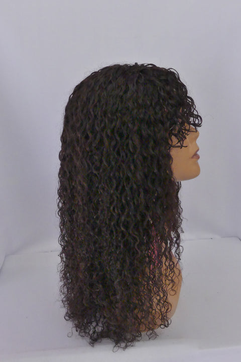 Fringe Curly Wig